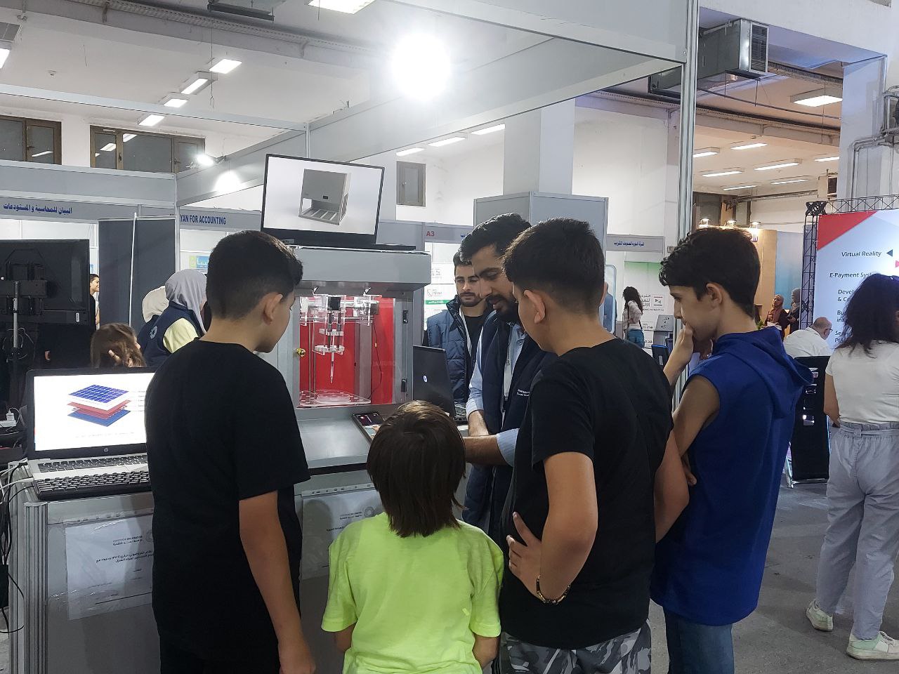 Hi-Tech Exhibition - Booth Setup